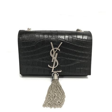 ysl purse brown|ysl black purse with tassel.